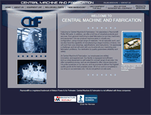 Tablet Screenshot of centralmachineandfab.com